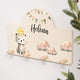 Kindergarderobe Personalisiert - Leopard - Muckelmeister