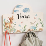 Kindergarderobe Personalisiert - Reh - Muckelmeister