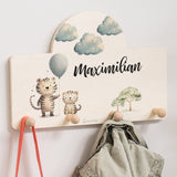 Kindergarderobe Personalisiert - Tiger - Muckelmeister