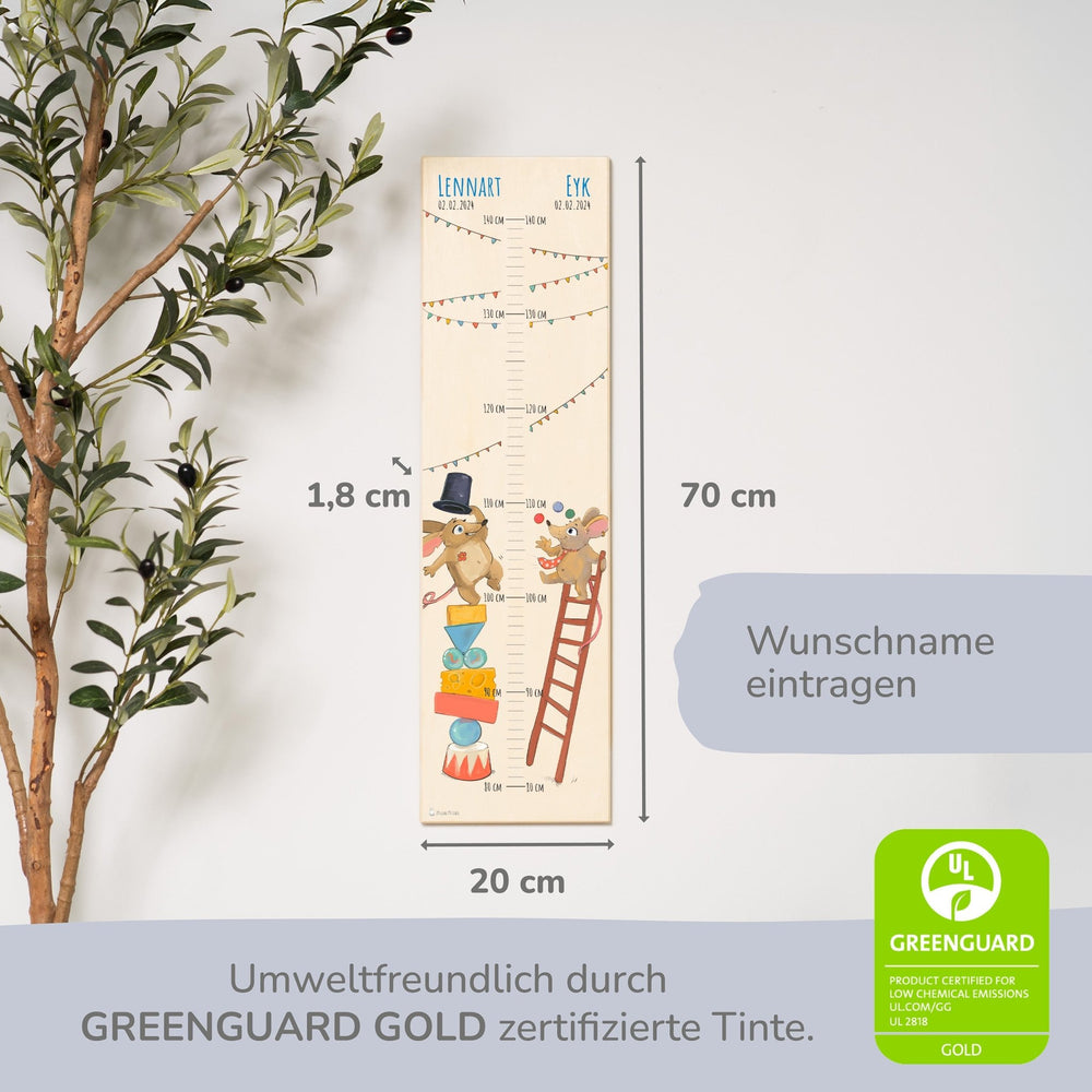 Messlatte Kinder Holz - 