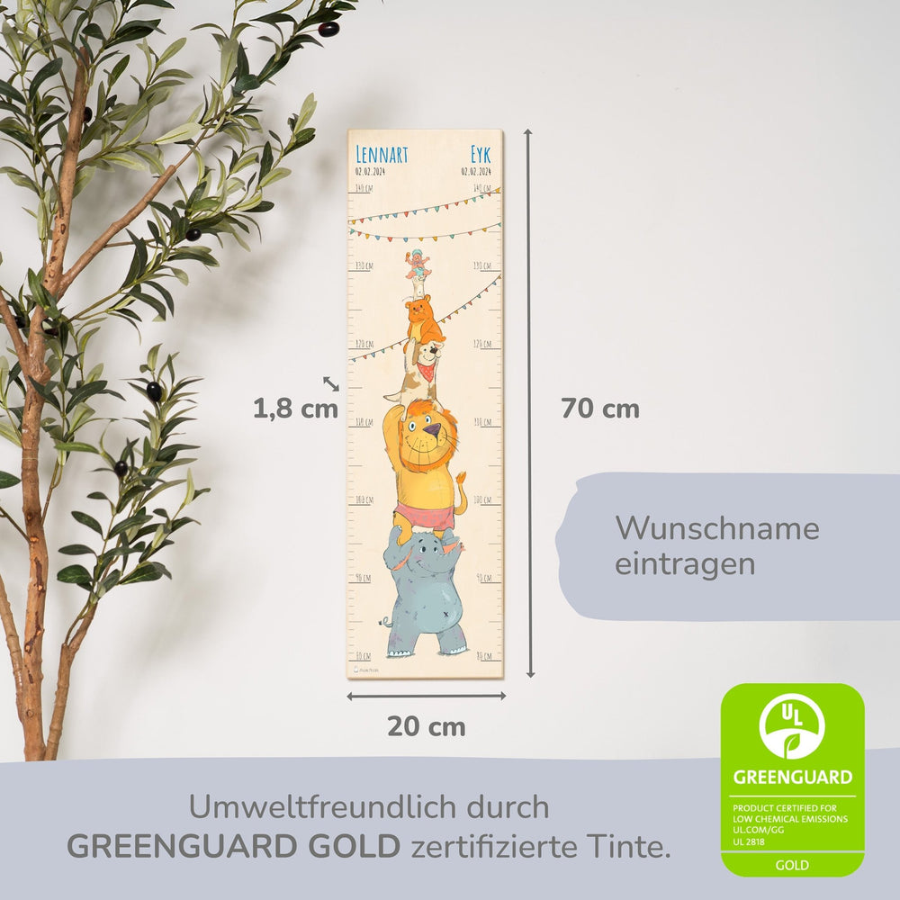 Messlatte Kinder Holz - 