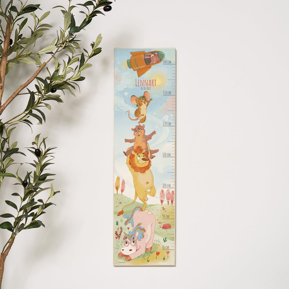 Messlatte Kinder Holz - 