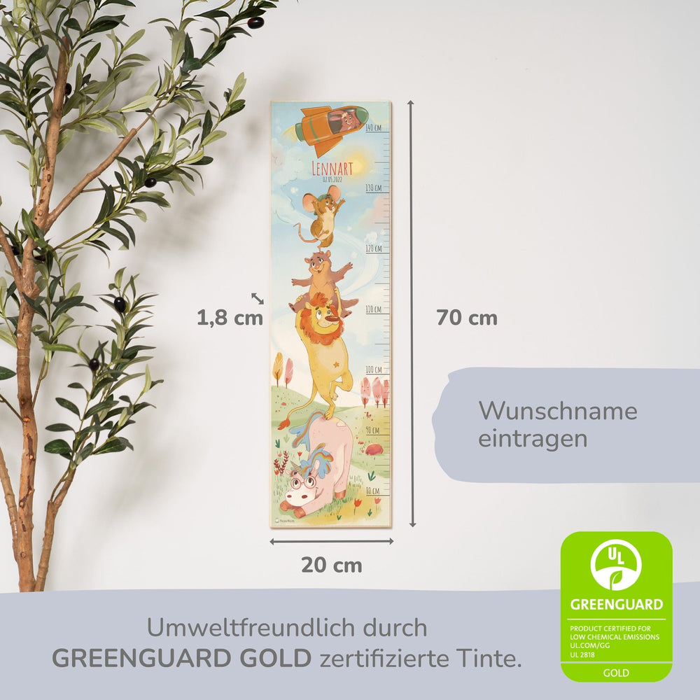 Messlatte Kinder Holz - 