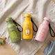 TRIXIE Trinkflasche personalisiert mit Gravur - Löwe, Dino und Schmetterling 350ml - Muckelmeister