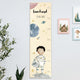 Personalisierte Messlatte + Garderobe - 