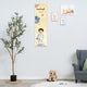 Personalisierte Messlatte + Garderobe - 
