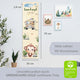 Messlatte Kinder Holz Safari Motive - Muckelmeister
