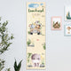 Messlatte Kinder Holz Safari Motive - Muckelmeister