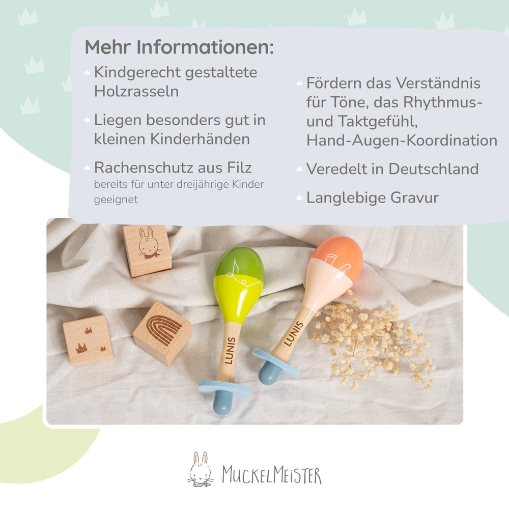 Kinder Maracas ab 1 Jahr 