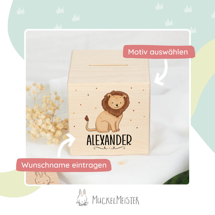 Spardose Personalisiert - Muckelfreunde