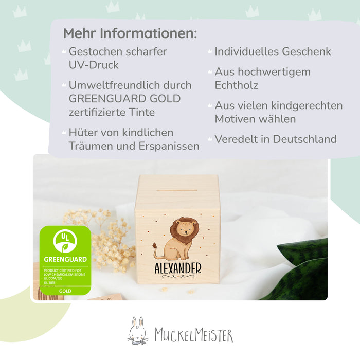 Spardose Personalisiert - Muckelfreunde