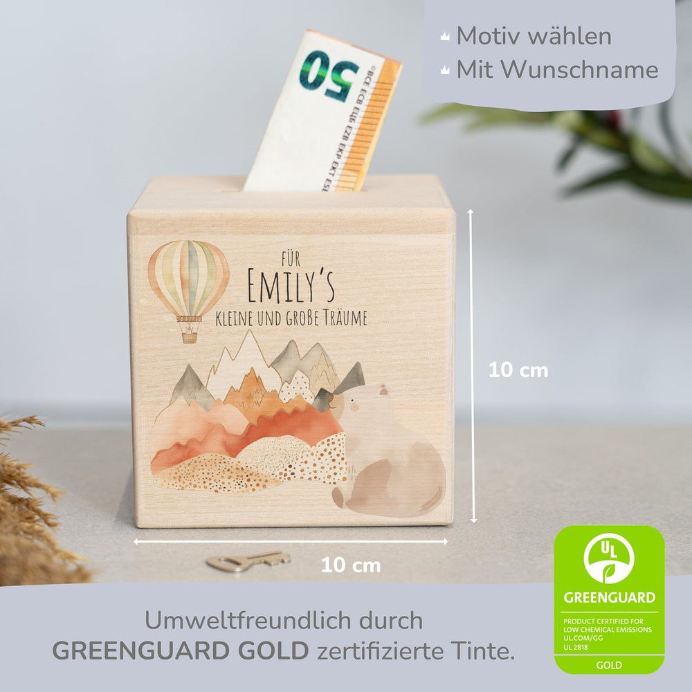 Spardose Personalisiert Landschaft - Muckelmeister