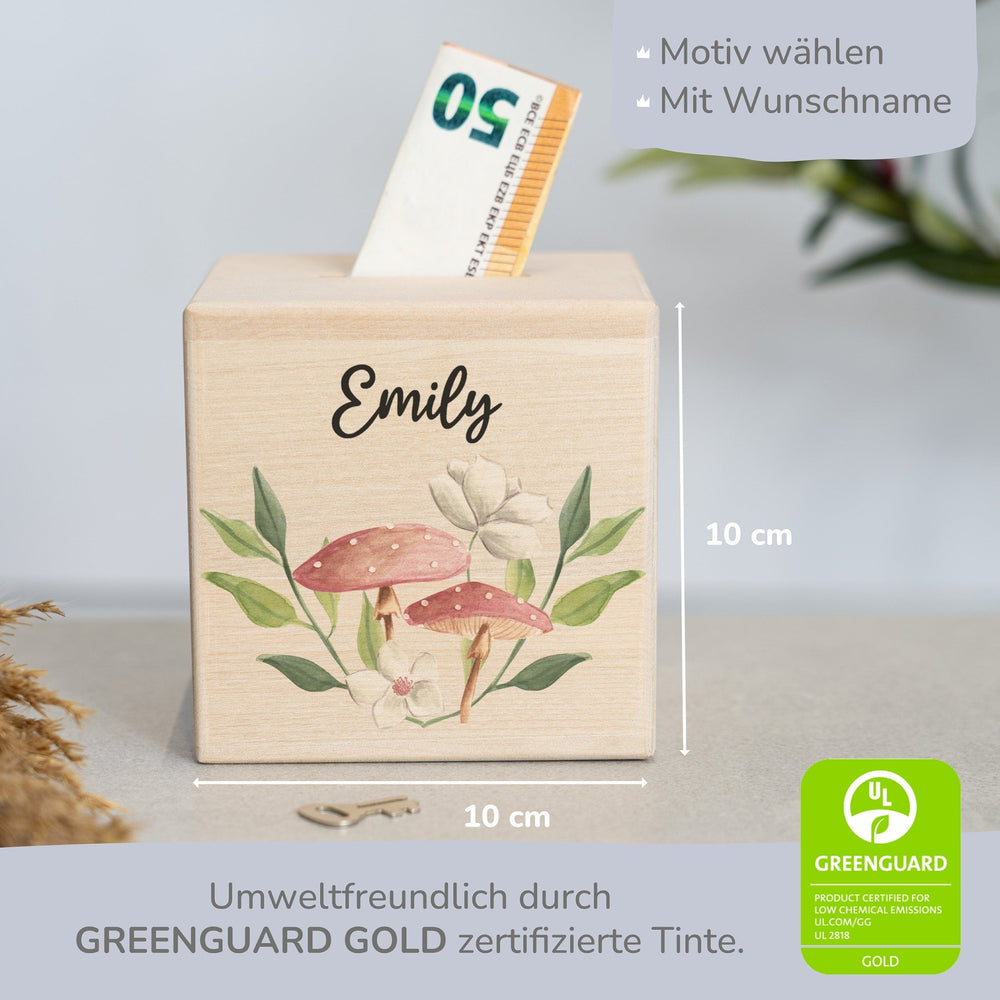 Spardose Personalisiert Waldboden - Muckelmeister