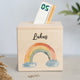 Spardose Personalisiert Regenbögen Boho - Muckelmeister