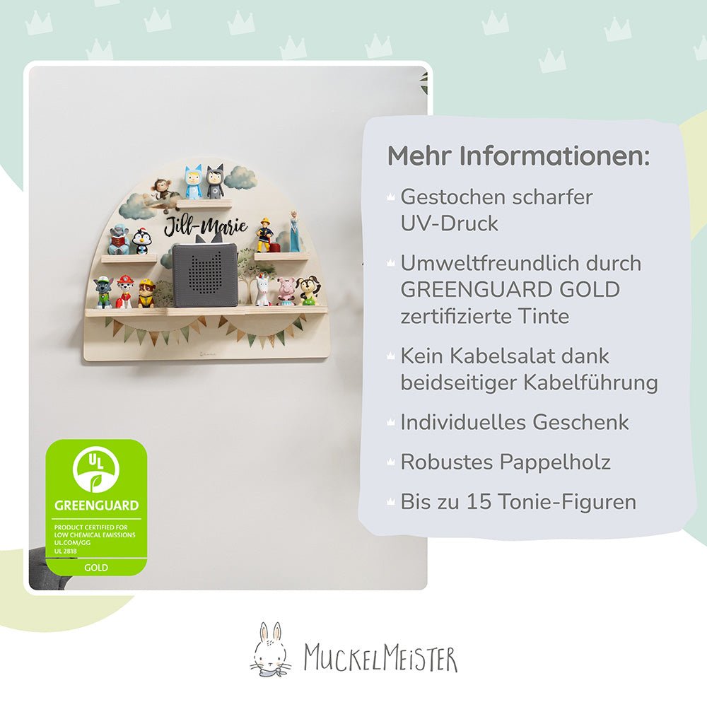 Tonie Regal personalisiert Affe Flugzeug - Muckelmeister
