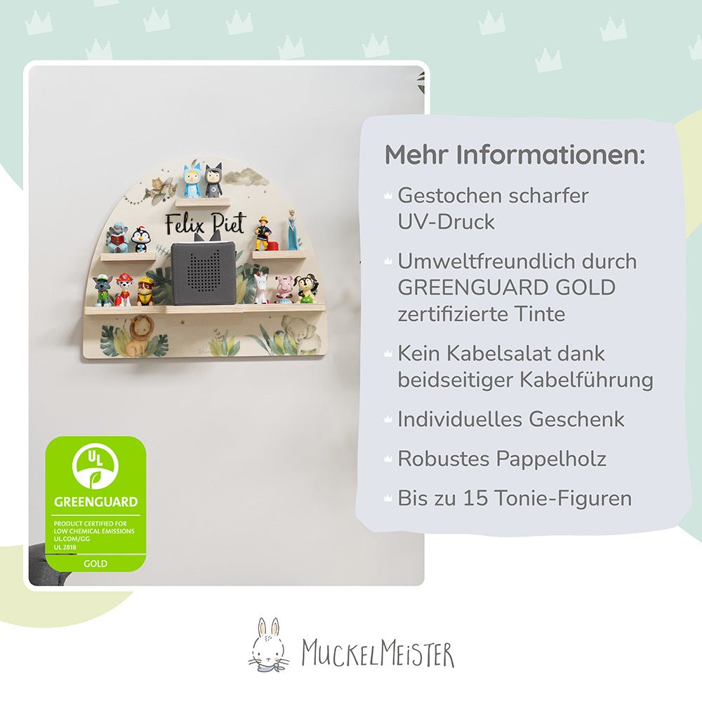 Tonie Regal personalisiert Löwe mit Krone - Muckelmeister