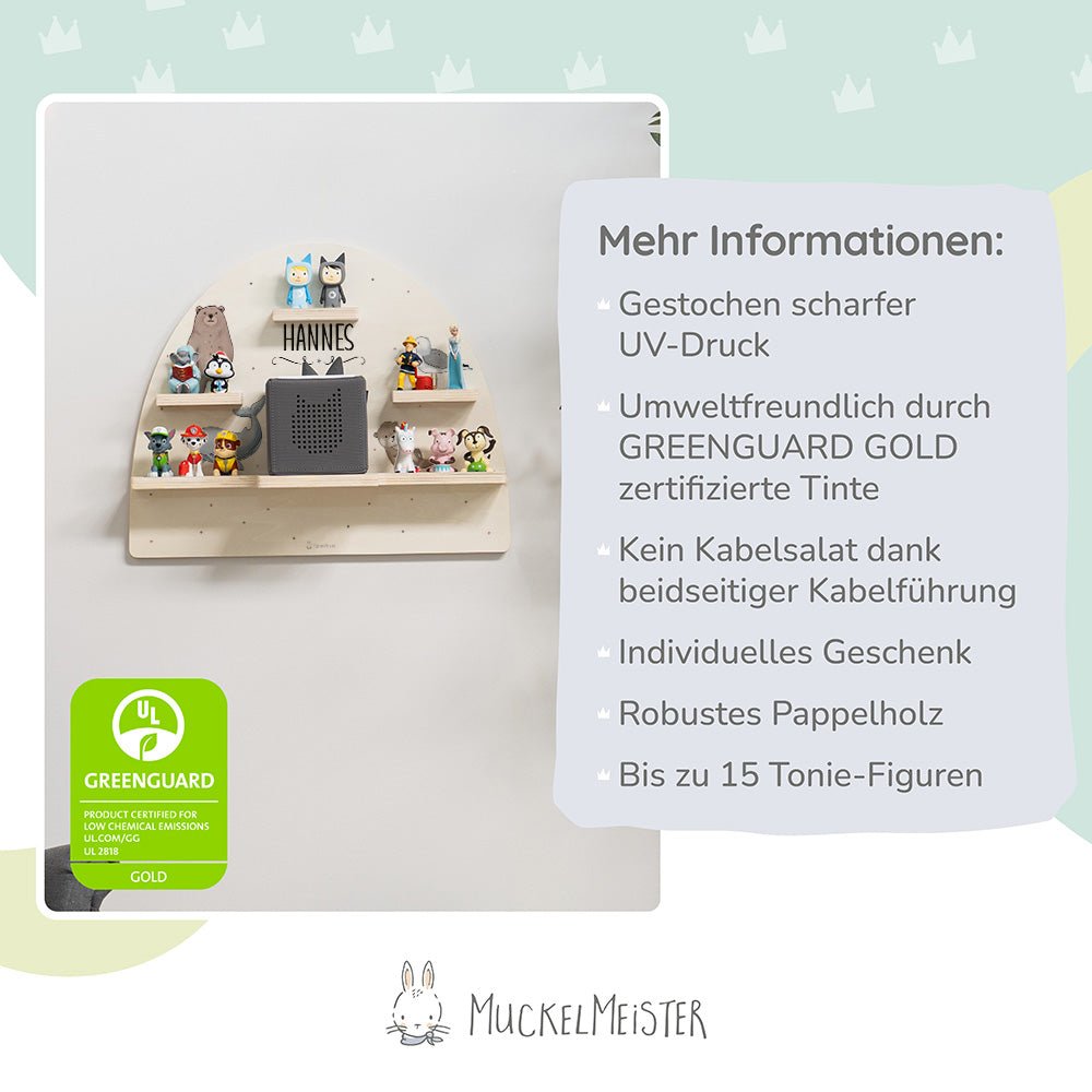 Tonie Regal personalisiert - Bär - Möwe - Wal - Otter - Muckelmeister